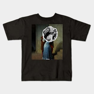 the kiss painting Kids T-Shirt